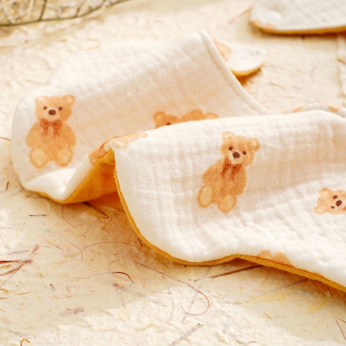 Happyflute Baberos bandana de algodón para bebé – Absorbentes y suaves - imagen 4