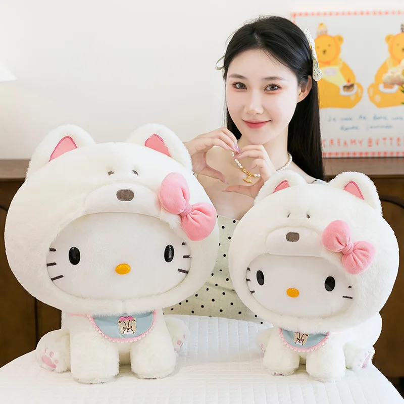 Peluche grande de Hello Kitty Sanrio para almohada infantil - imagen 2