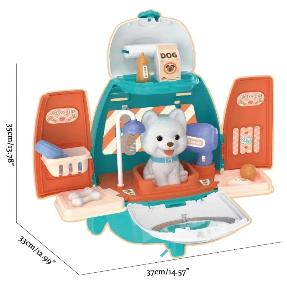 Kit veterinario con mochila para niños, juego de imitación - imagen 3