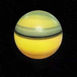 Pelotas antiestrés portátiles espumosas sistema solar con luna
