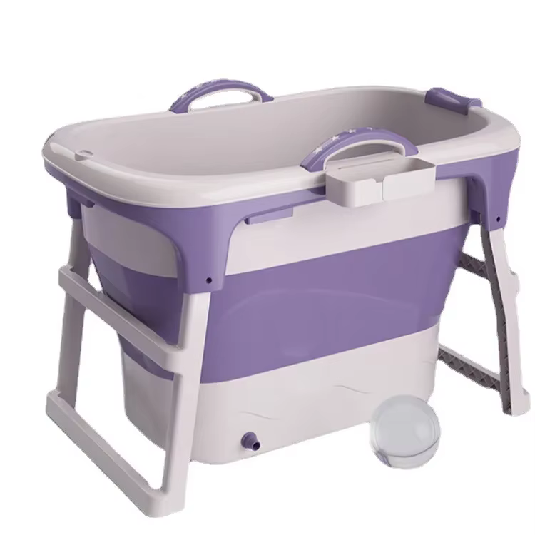 Bañera plegable para bebé – Cubo de baño portátil, cómoda y segura - imagen 4