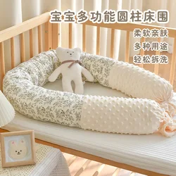 Valla de seguridad para bebé en algodón - Almohada lateral relajante