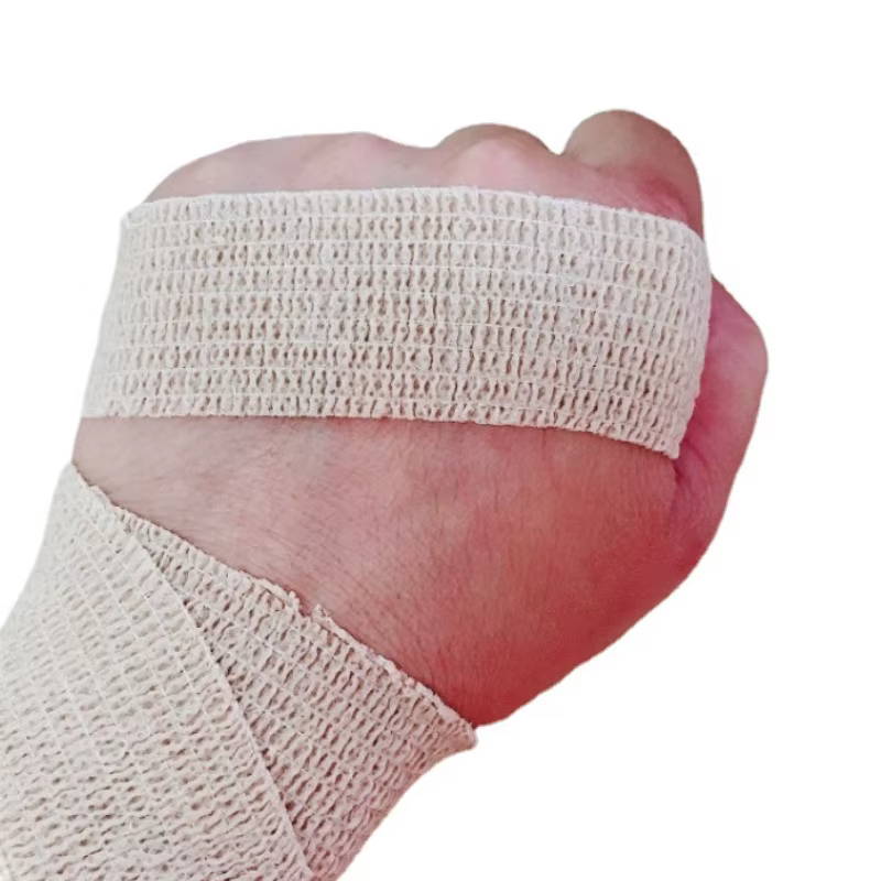 Vendajes elásticos autoadhesivos color piel para heridas - imagen 3