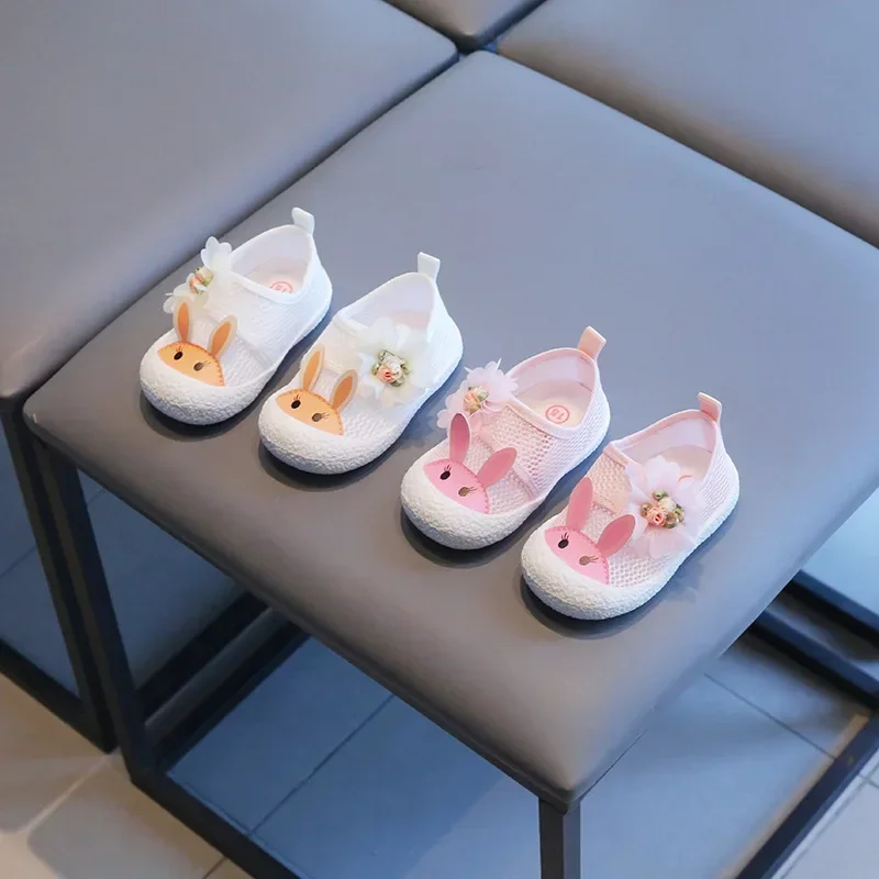 Zapatillas antideslizantes de malla transpirable para niña - imagen 2