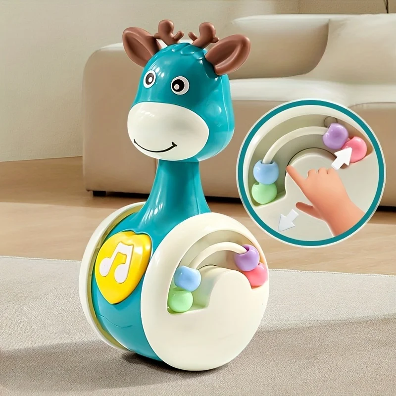 Juguete educativo jirafa oscilante vibrante - ideal regalo infantil - imagen 4