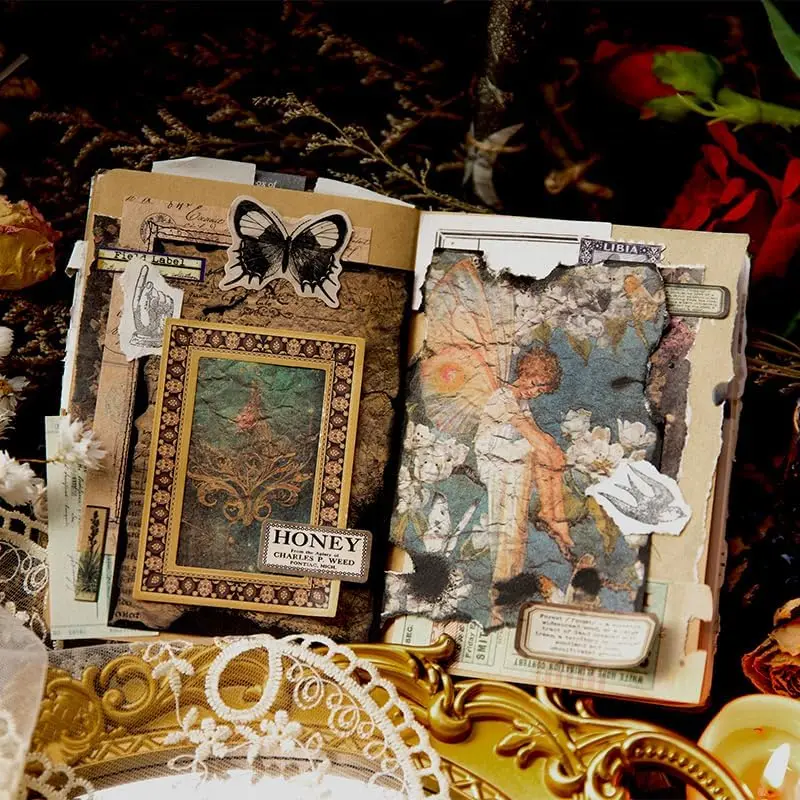 Papel decorativo de bosque vibrante para manualidades y scrapbooking - imagen 4