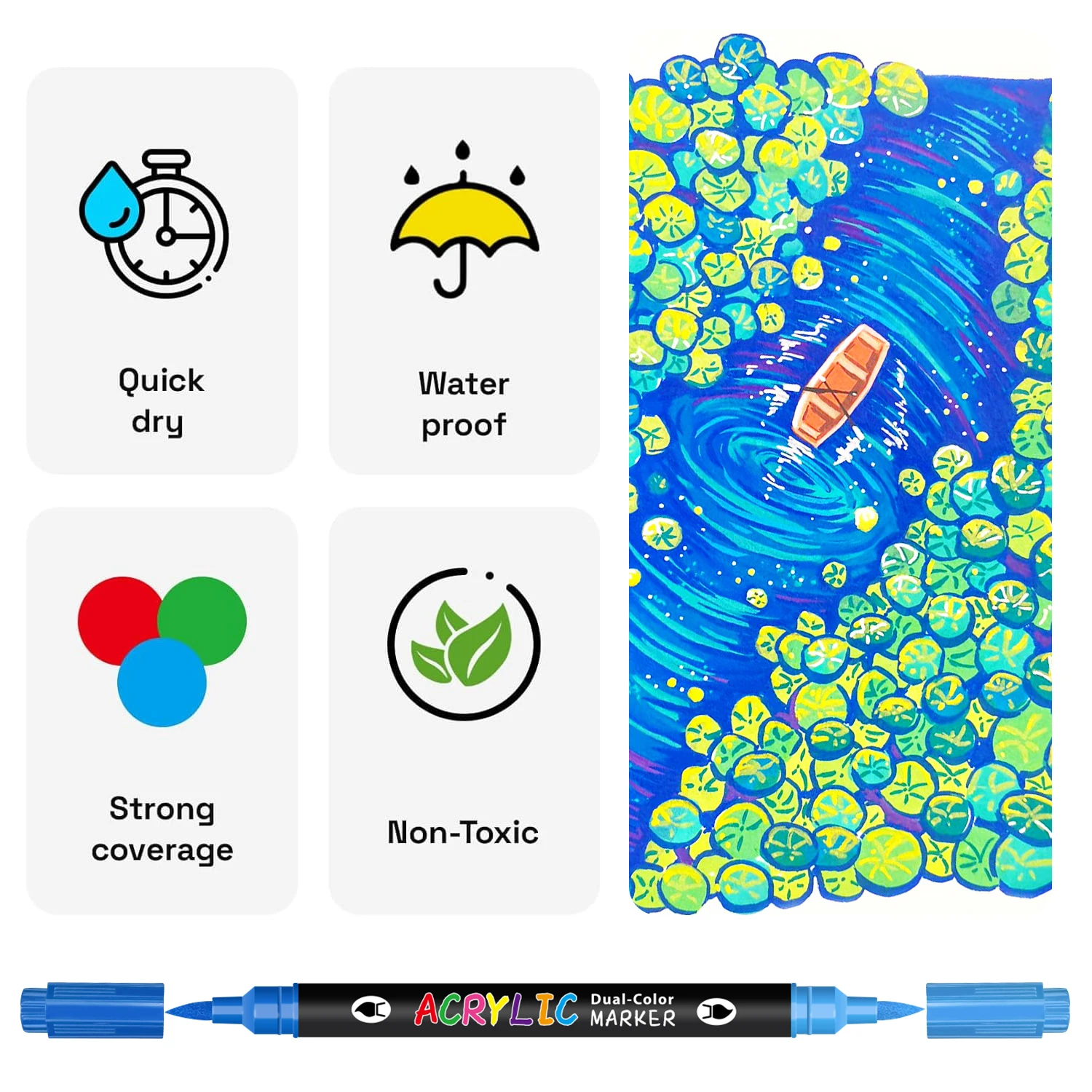 Paleta de colores disponible