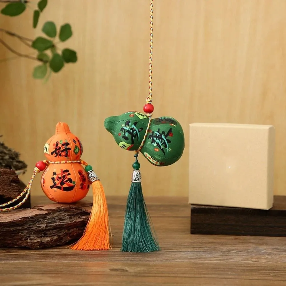 Bolgante aromático de calabaza para coche – Estilo oriental con borlas - imagen 4