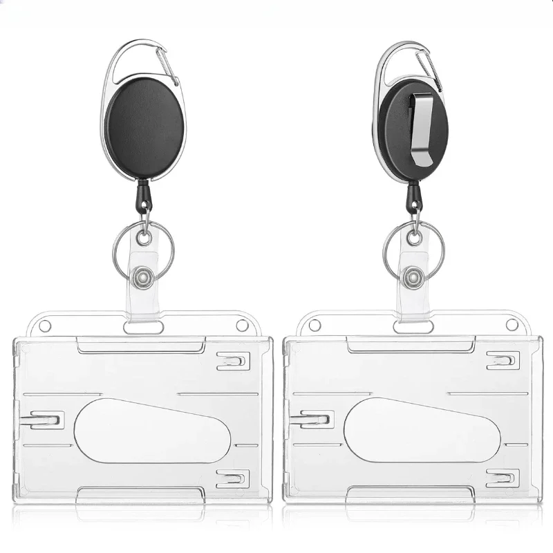 Porta insignias infantil con funda transparente retráctil - imagen 4