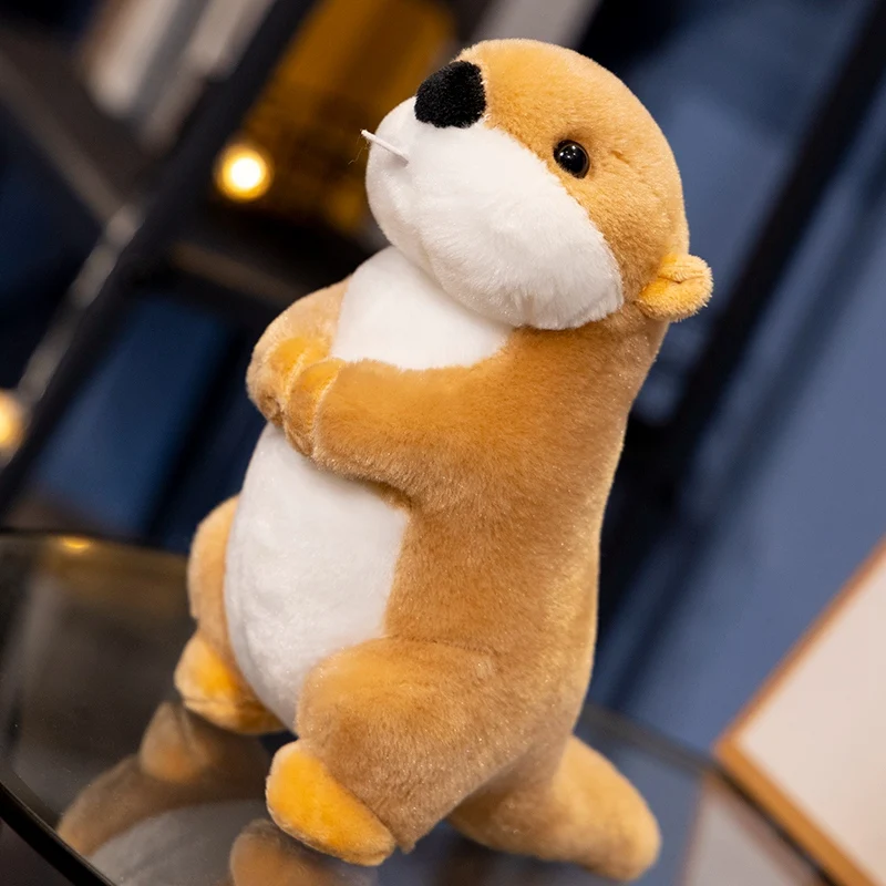 Detalle del peluche de nutria