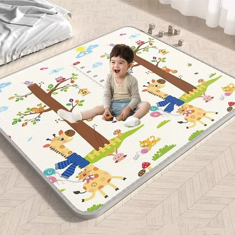 Alfombra de juego acolchada no tóxica para bebés – actividades - imagen 5