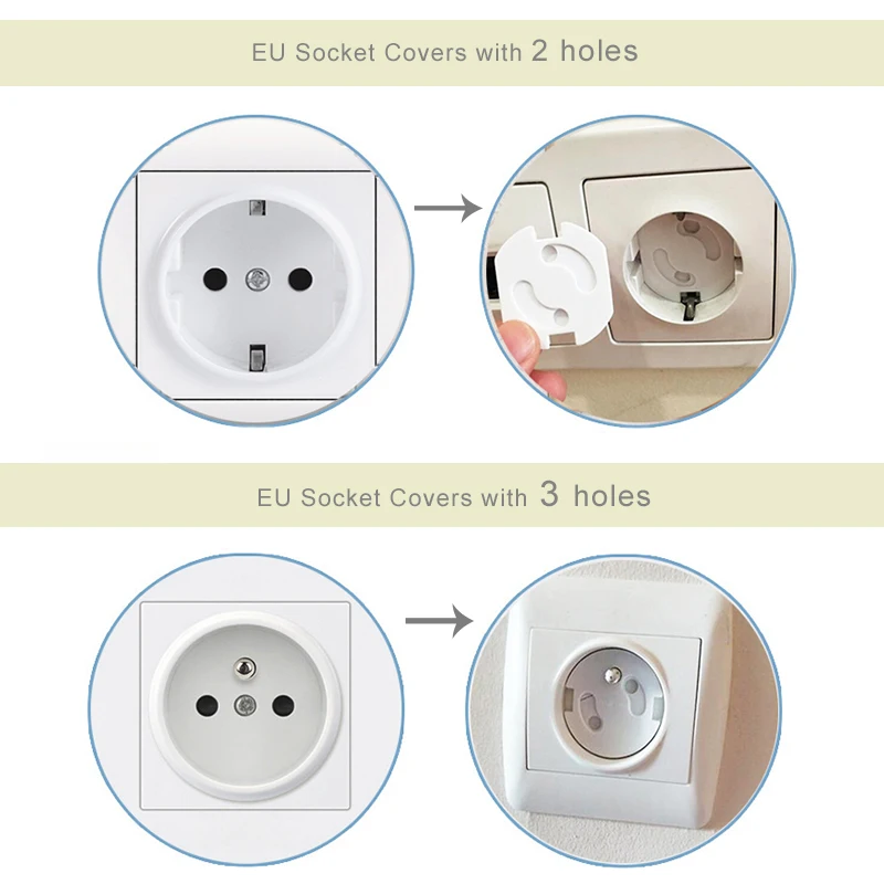 Protección de enchufes para bebés – Cubiertas de seguridad infantil - imagen 3