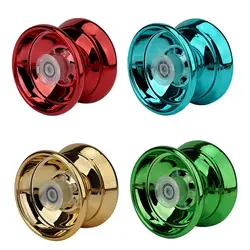 Yoyo luminoso en aluminio de alta velocidad, ideal para principiantes