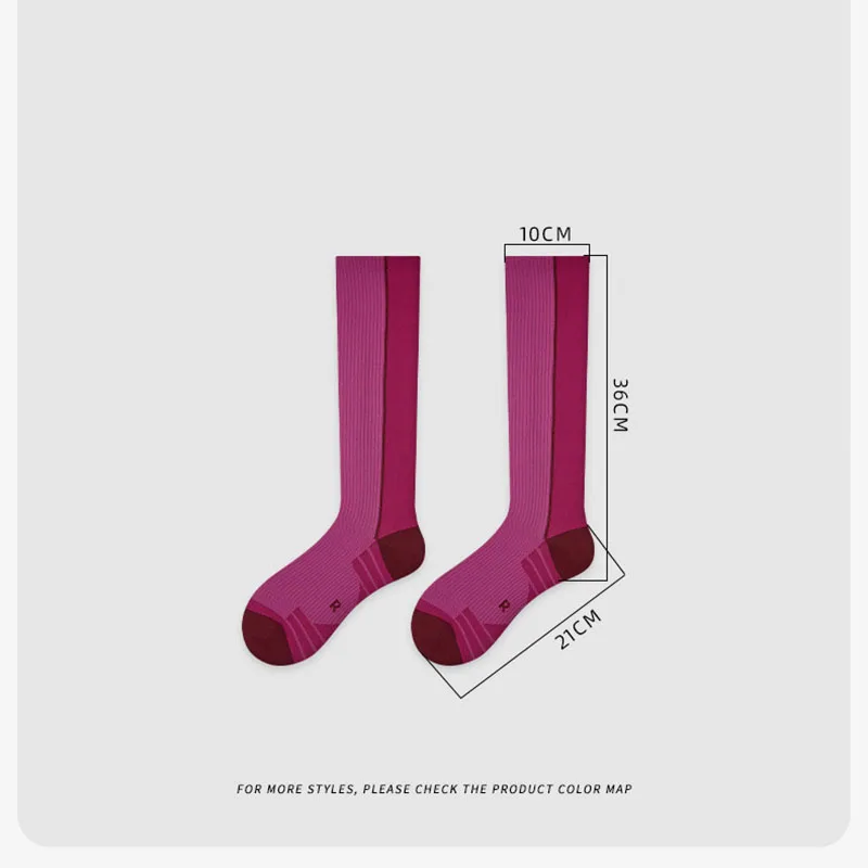 Mid-kalb Calcetines de compresión para fitness, yoga y correr - imagen 3