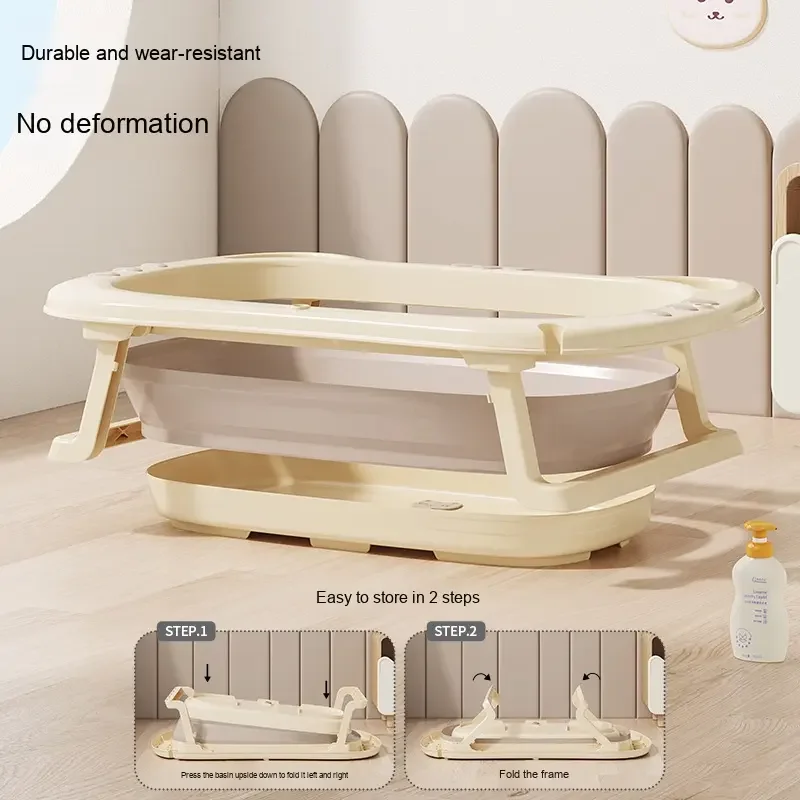 Bañera plegable para bebé con control termostático de temperatura - imagen 5