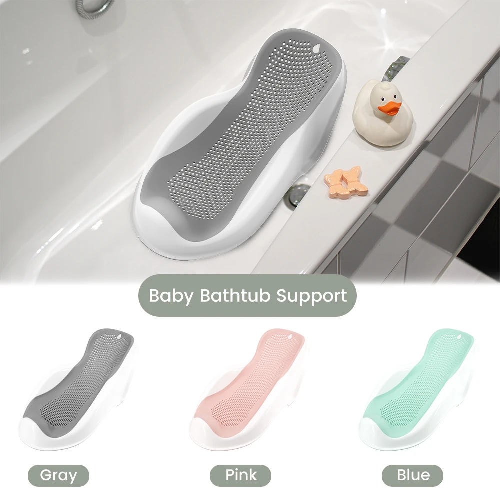 Soporte de baño para bebé antideslizante, cómodo y fácil de limpiar - imagen 2