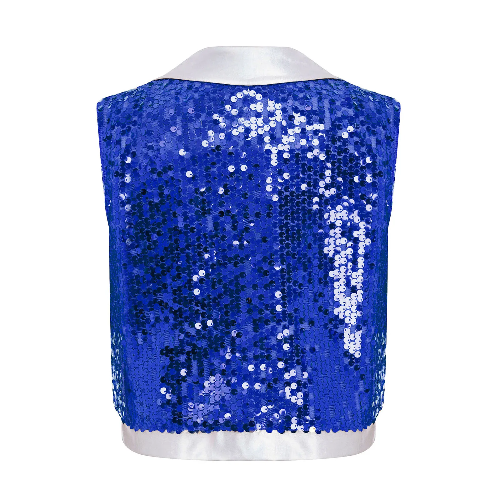 Chaleco infantil para baile con estilo disco