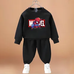 Conjunto de sudadera infantil con pantalón estampado de dibujos