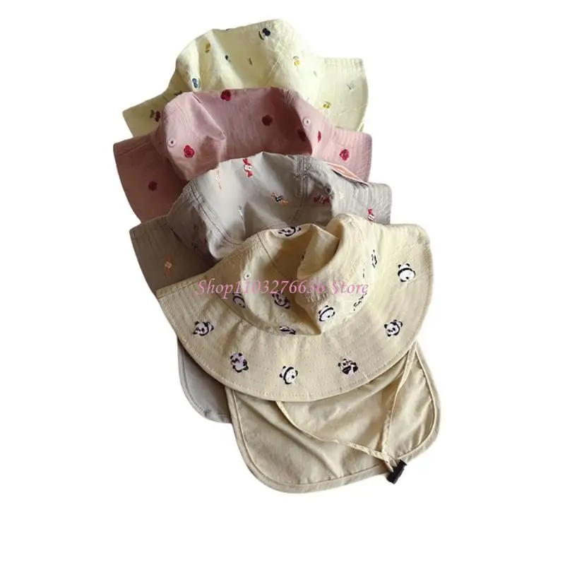 Gorro pescador infantil con protección