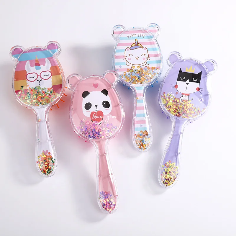 Airlay Cepillo antiestático para cabello infantil masajeador forma oso - imagen 3