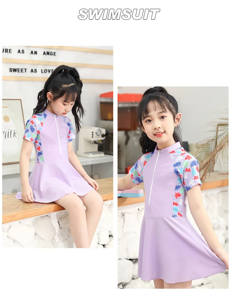 Detalle del diseño de princesa del traje de baño