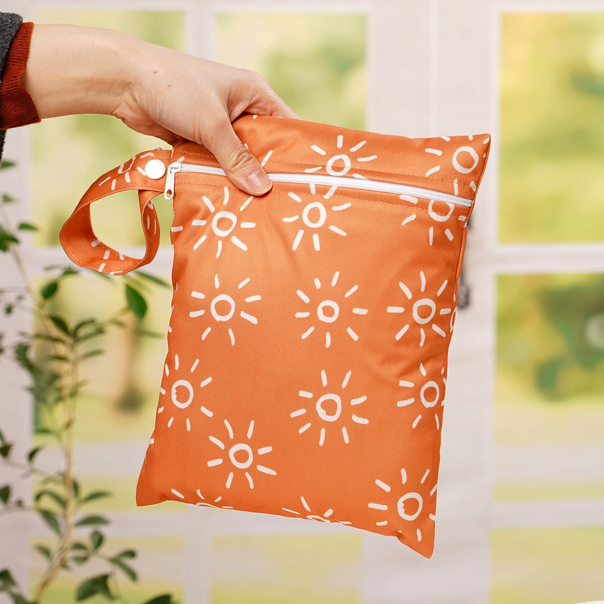 Elinfant Bolsa seca y húmeda portátil para trajes de baño y pañales - imagen 5