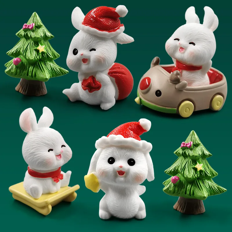 Decoración de conejo de Pascua para habitación infantil - Figura moderna - imagen 5