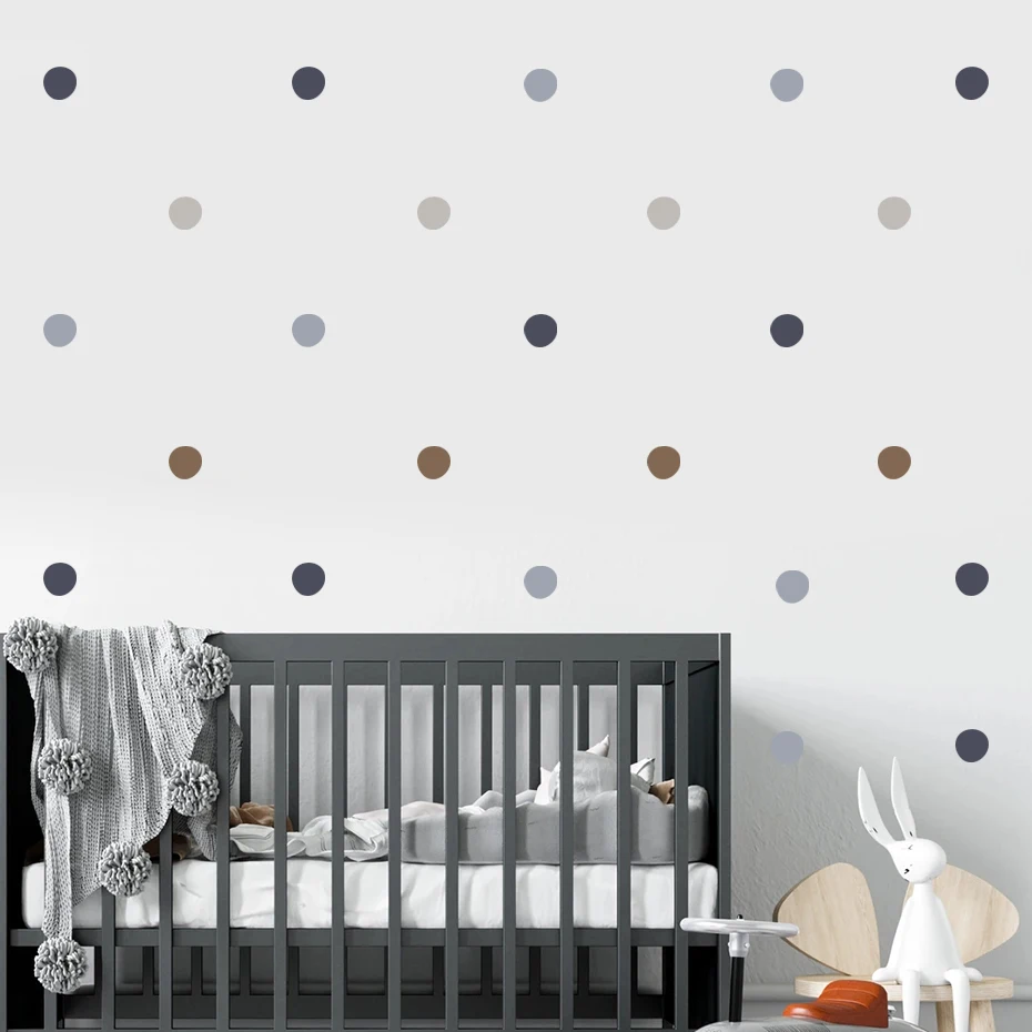 Pegatinas de pared de acuarela extraíbles para guardería infantil - imagen 5