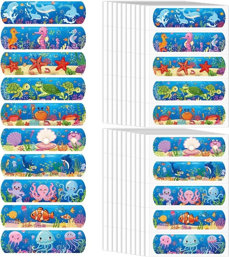 Tiritas infantiles adhesivas con dibujos animados para heridas - imagen 5