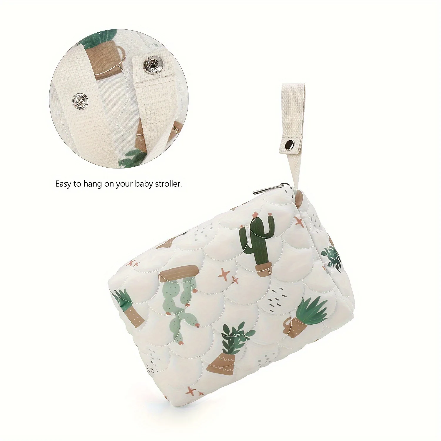 Organizador de pañales reutilizable para cochecito – Bolsa funcional - imagen 3