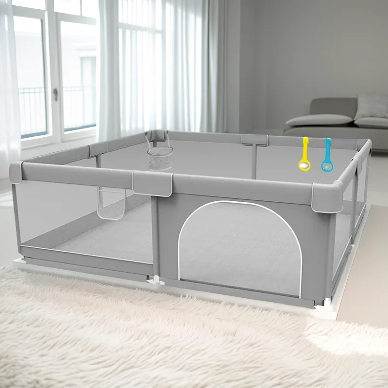 IMBABY Parque infantil para bebés con ángulo protector - imagen 4