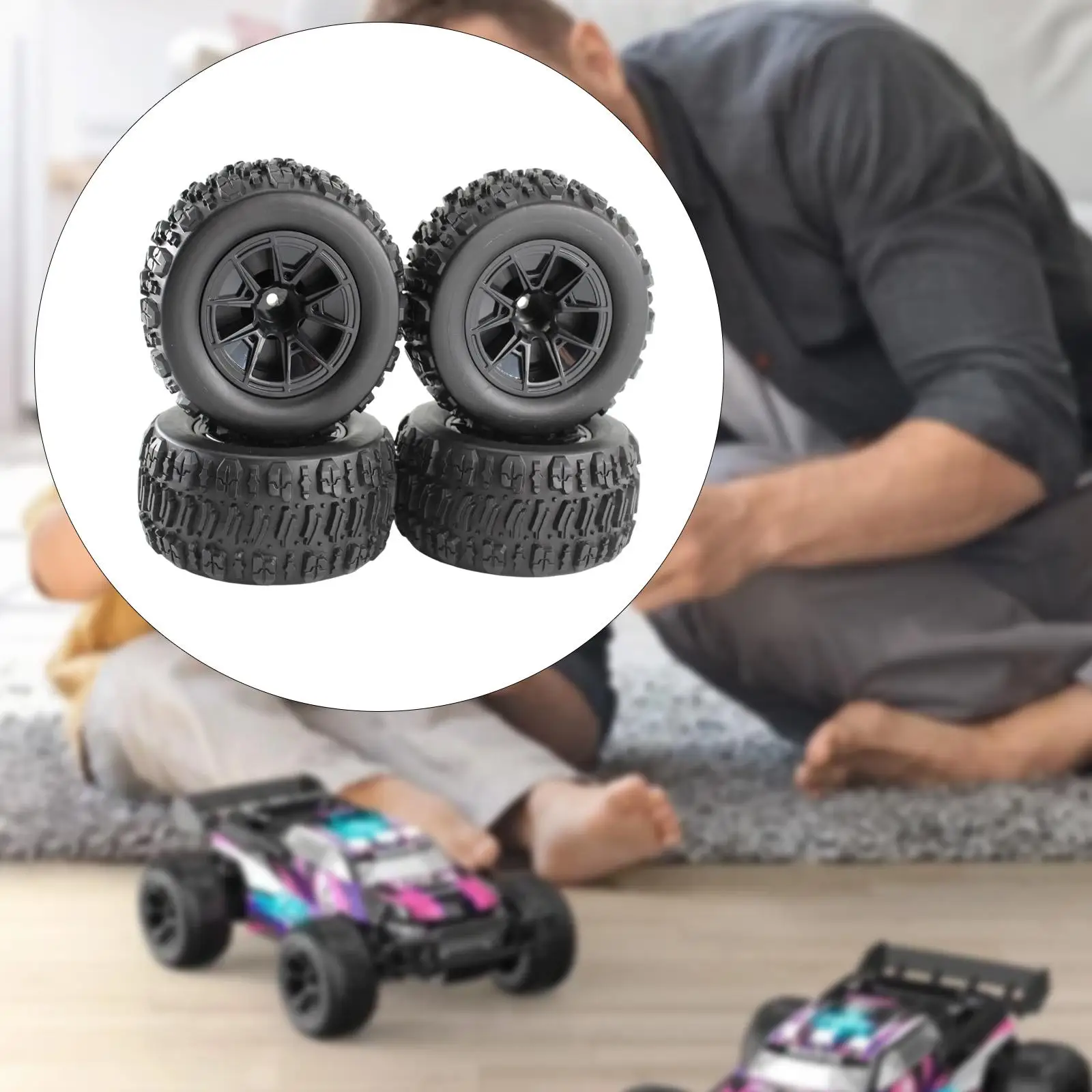 Truggy RC: neumáticos todoterreno de fácil instalación - imagen 3