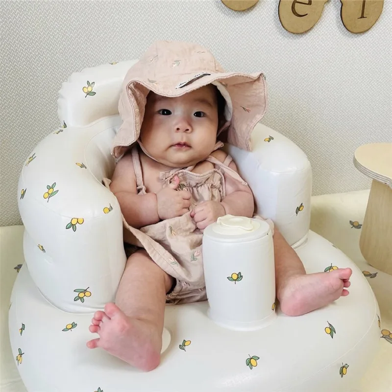 Sillita inflable para bebé – Asiento de baño y suelo - imagen 3