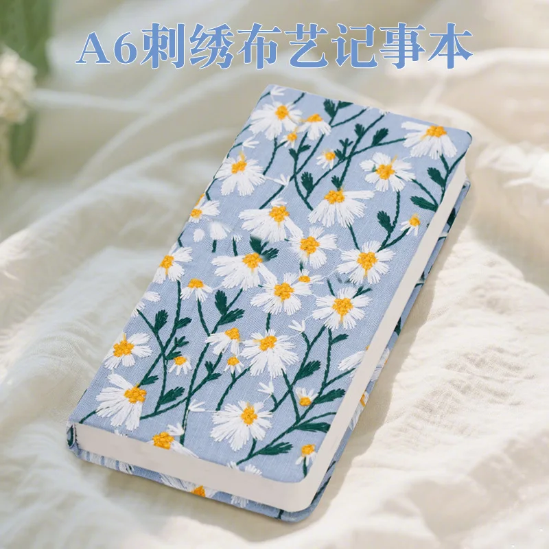 Cuaderno infantil bordado con líneas blancas para diario y bocetos - imagen 3