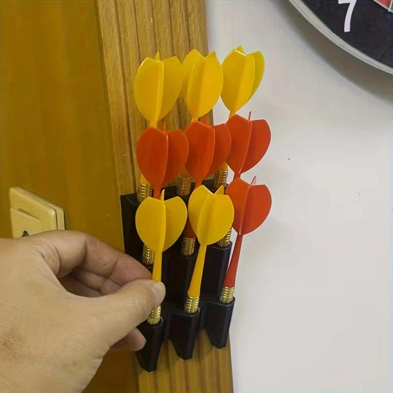 Soporte dardos pared moderno plástico resistente para sala juegos - imagen 3