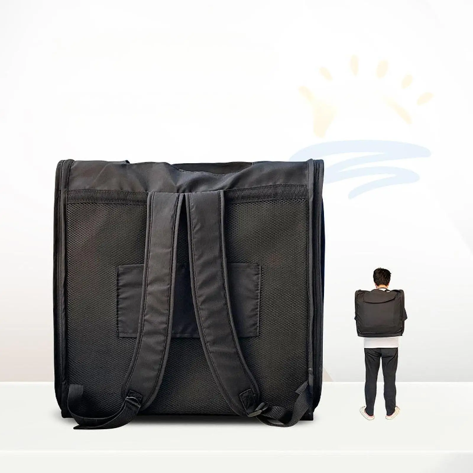 Correas acolchadas para transporte cómodo