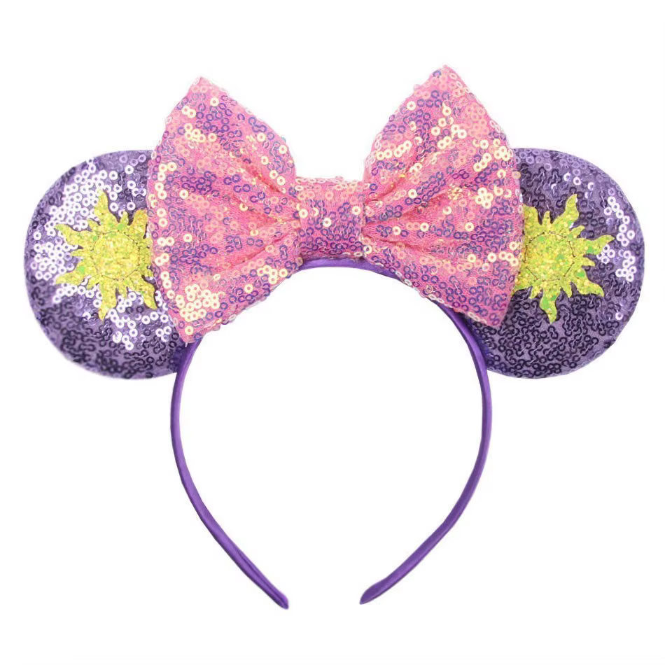 Diadema usada por niña