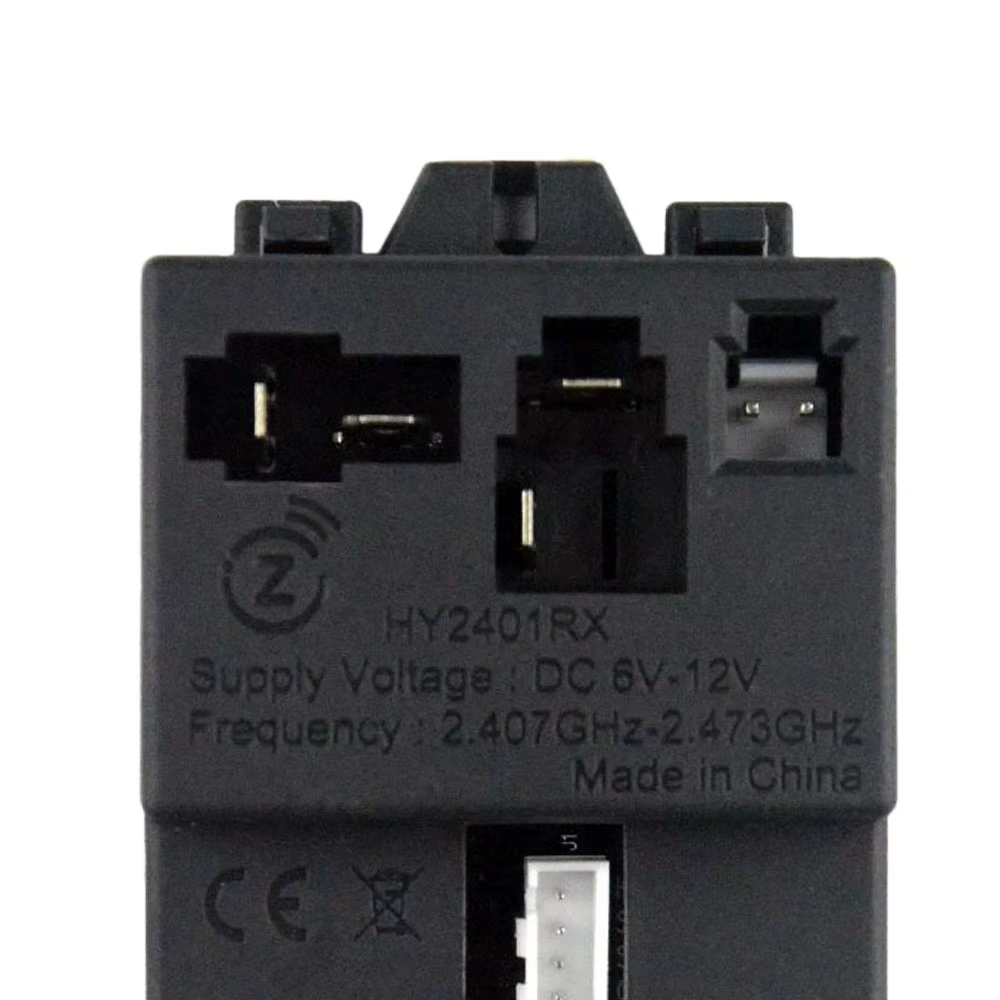 Control remoto para coche teledirigido blanco y negro