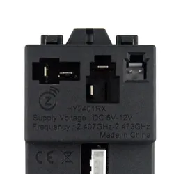 Control remoto para coche teledirigido blanco y negro