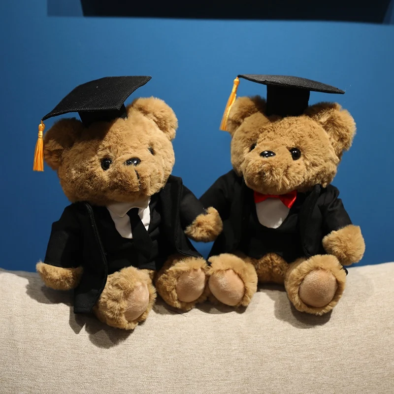 Peluche Dr.Bear de graduación: gorro médico tierno - imagen 5