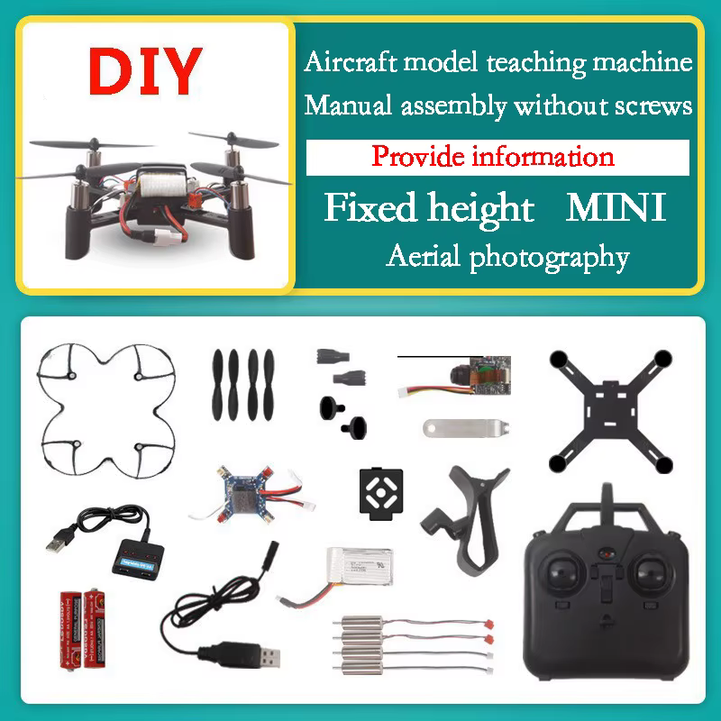 Mini drón cuadricóptero con cámara HD - Regalo para niños curiosos - imagen 5