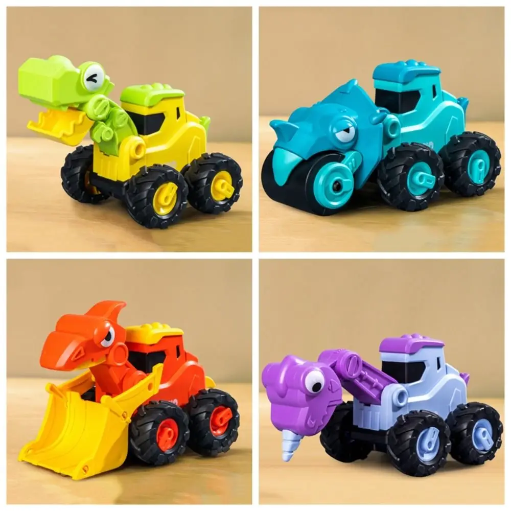 Coche de juguete dinosaurio de ingeniería