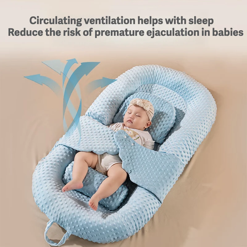 Almohada antirreflujo para bebé lavable, almohadilla de cuna portátil - imagen 2