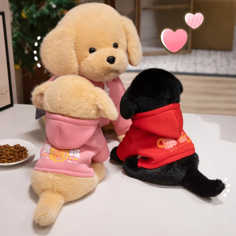 Peluche Labrador realista para regalo de cumpleaños, suave - imagen 3