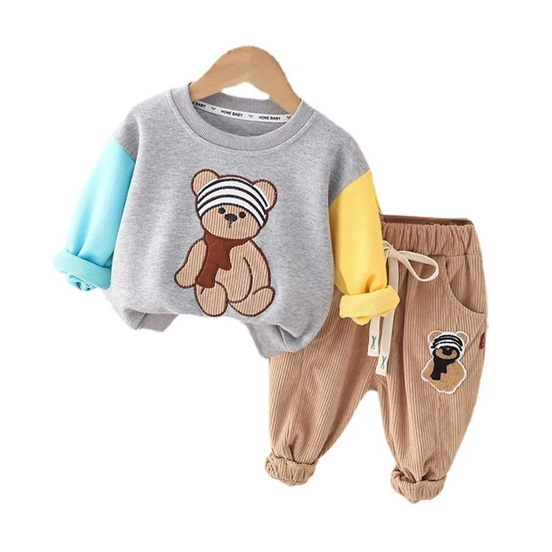 Pack ropa niños: camiseta divertida y pantalón casual para primavera - imagen 5