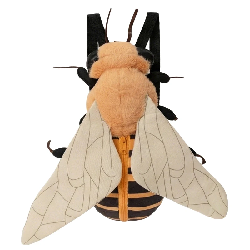 Mochila creativa con forma de insecto
