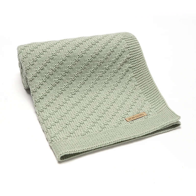 Manta bebé transpirable 90x70 cm para cochecito envolvente suave
