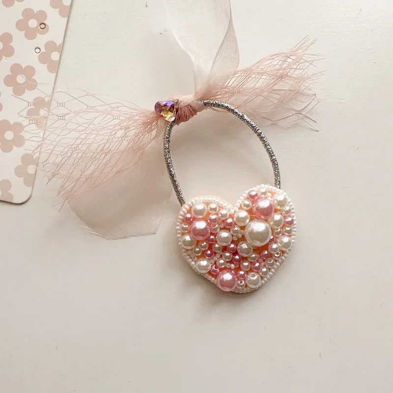 Headwear Diadema Bebé Niña Estilo Princesa con Perlas - imagen 4