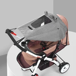 Parasol para cochecito recién nacido con protección solar UV