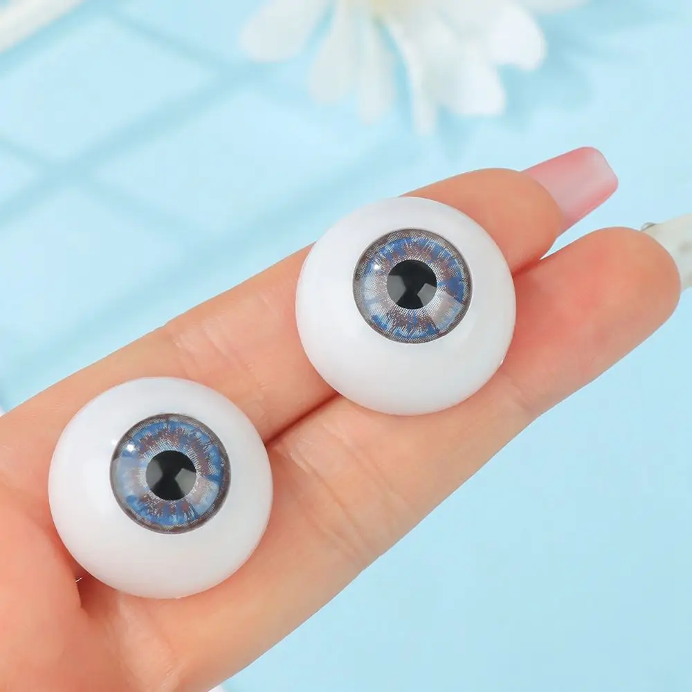 Ojos acrílicos para muñecas BJD – Azul, marrón y verde - imagen 5